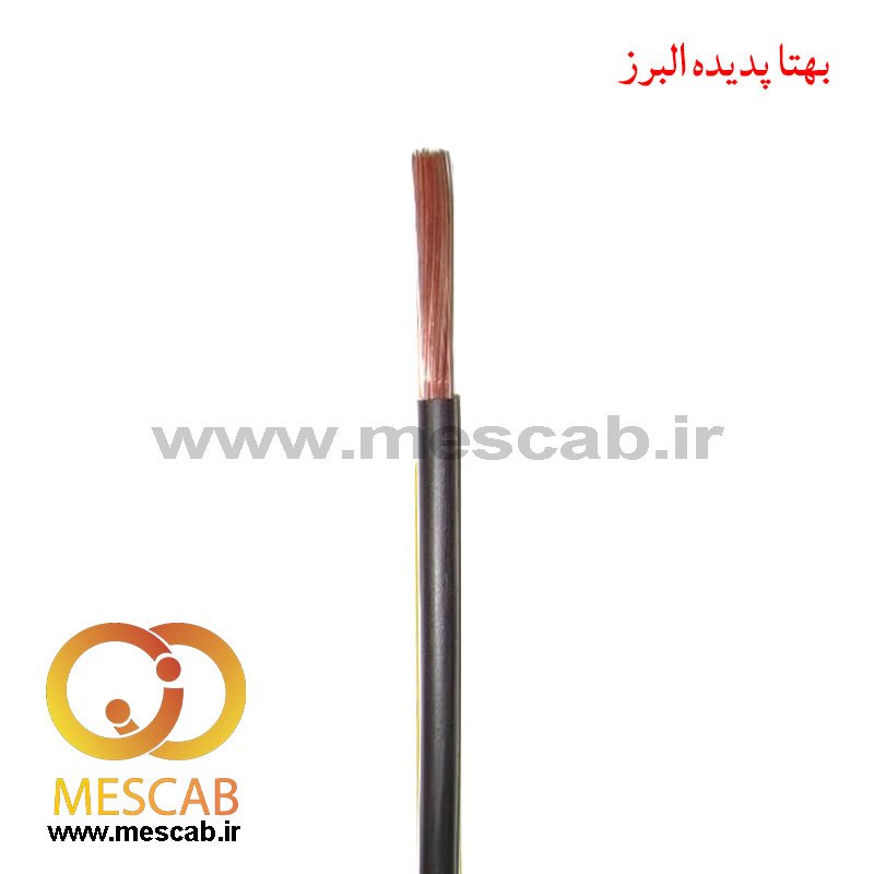 سیم برق افشان مس 1*10 مسکاب و البرز