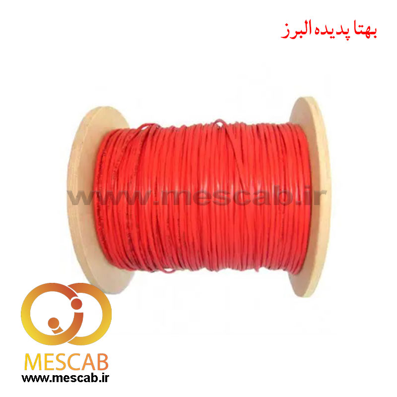 کابل نسوز سیلیکونی ساده سیلی دی 2*1.5