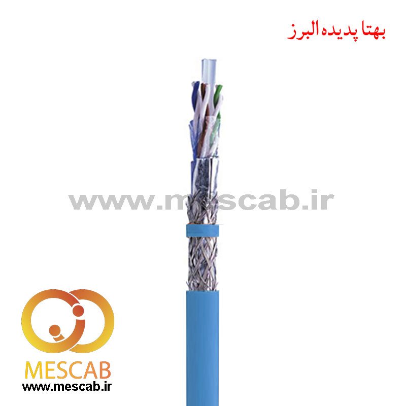 کابل شبکه Cat6 SFTP تمام مس لگراند مغزی 0.52 تست فلوک چنل